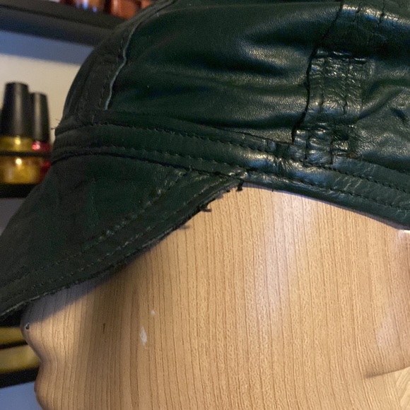 Leather vintage style Cap main image 8